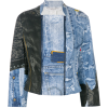 CHRISTIAN DIOR VINTAGE denim printed jac - Jacket - coats - $1,411.00 