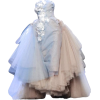 CHRISTIAN DIOR blue embellished dress - Dresses - 