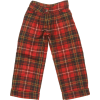 CHRISTIAN DIOR plaid tartan red cropped - Капри - 