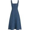 CIDER Denim Ruffle Cami Maxi Dress - Dżinsy - 