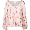 CINQ A SEPT floral ruffle blouse - Shirts - 