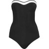 CLASSIQUE PLEATED BANDEAU ONE PIECE - Swimsuit - 