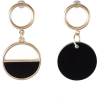 CLEAR - Ohrringe - black/gold - Pendants - 11.95€  ~ $13.91