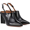 CLERGERIE Kyra leather slingback mules - Klasyczne buty - 
