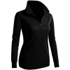 CLOVERY Women's Active Wear POLO Pocket Shirt Long Sleeve - Majice - duge - $19.99  ~ 17.17€