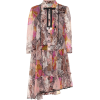 COACH Floral asymmetric silk dress - Kleider - 