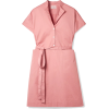 CO Belted cotton-sateen dress - Dresses - 
