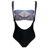 COCOSHIP Women's Slings High Waist Bikini Set Bandeau Top Cut Out High Leg Bathing Swimsuit(FBA) - Badeanzüge - $19.99  ~ 17.17€