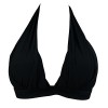 COCOSHIP Women's Solids Ruched Shirred Bikini Top Molded Soft Cup Halter Swim Tankinis(FBA) - Fato de banho - $16.99  ~ 14.59€
