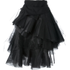 COMME DES GARÇONS  black skirt - Gonne - 