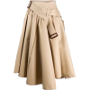 COMME DES GARÇONS neutral belted skirt - スカート - 