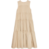 CO. taupe neutral sleeveless dress - Obleke - 