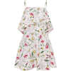 CREAM FLORAL PRINT STRAPPY LAYERED DRESS - Dresses - £22.00 