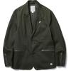 CRIMIE checked  dark green jacket - Jacket - coats - 
