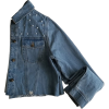 CROPPED DISTRESSED DENIM JACKET – PLUS S - Куртки и пальто - $47.97  ~ 41.20€