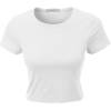 CROP TEE - Tシャツ - 