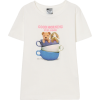 CUP IN PUPPY TEE - Camisa - curtas - 