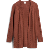 Cable Knit Cardigan - Swetry na guziki - 