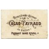 Cacao Payraud adventisement (French) - イラスト用文字 - 
