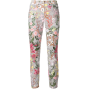 Cambio Cropped floral print trousers - Capri hlače - 