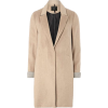 Camel Crombie Coat - Jaquetas e casacos - 