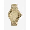 Camille Pave Gold-Tone Watch - Satovi - $550.00  ~ 472.39€