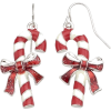 Candy Cane earrings - Predmeti - 