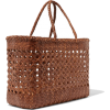 Cannage big woven leather tote - Carteras - 