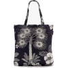 Canvas tote in palm tree - Messenger bags - 