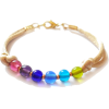 Capri Bracelet with colorful glass beads - Bracelets - $12.00 