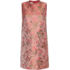 Cara Cara Mackenzie Dress, Pink Jacquard - Dresses - 