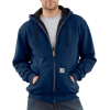 Carhartt Men's Thermal-Lined Hooded Zip-Front Sweatshirt Navy - Long sleeves t-shirts - $54.71 