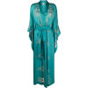 Carine Gilson lace-panelled silk robe - カーディガン - 