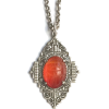 Carnelian Scarab Necklace 1960s - Ожерелья - 