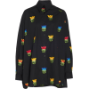 Carolina Herrera Floral-Embroidered Cott - Long sleeves shirts - 