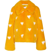 Carolina Herrera Heart Intarsia Mink Fur - Jacket - coats - 