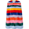 Carolina Herrera Rainbow Stripe Mink Fur - Kurtka - 