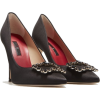 Carolina Herrera SATIN PUMPS WITH JEWEL - Sapatos clássicos - 