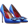 Carolina Herrera SATIN PUMPS WITH JEWEL - Zapatos clásicos - 