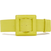 Carolina Herrera Wide Square Buckle Belt - Paski - 