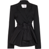 Carolina Herrera Wrap Waist Stretch-Wool - Jacket - coats - 