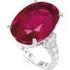 Cartier Ruby Ring - Obroči - 
