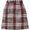 Carven Checked Mini Skirt - Skirts - 