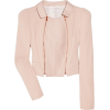 Carven Linen-blend Cropped Jacket - Куртки и пальто - 