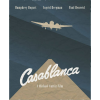 Casablanca film poster - Ilustracije - 