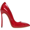 Casadei Red Patent Leather “Blade One” P - Klassische Schuhe - 