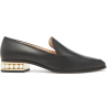 Casati pearl-heel leather moccasins - Mocassini - $695.00  ~ 596.93€