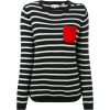 Cashmere Striped Sweater - Swetry na guziki - $383.00  ~ 328.95€