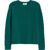 Cashmere Cable Sweater 1901 - Puloverji - 