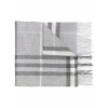 Cashmere Checked Scarf - Scarf - 395.00€  ~ £349.53